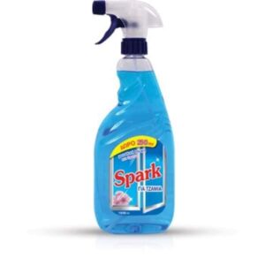 υγρο-καθαριστικό-τζαμιών-spark-μπλε-1lt