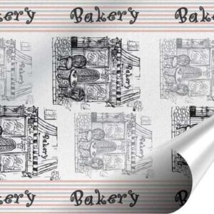 Χαρτί τυλίγματος τροφίμων αφής τυπωμένο bakery