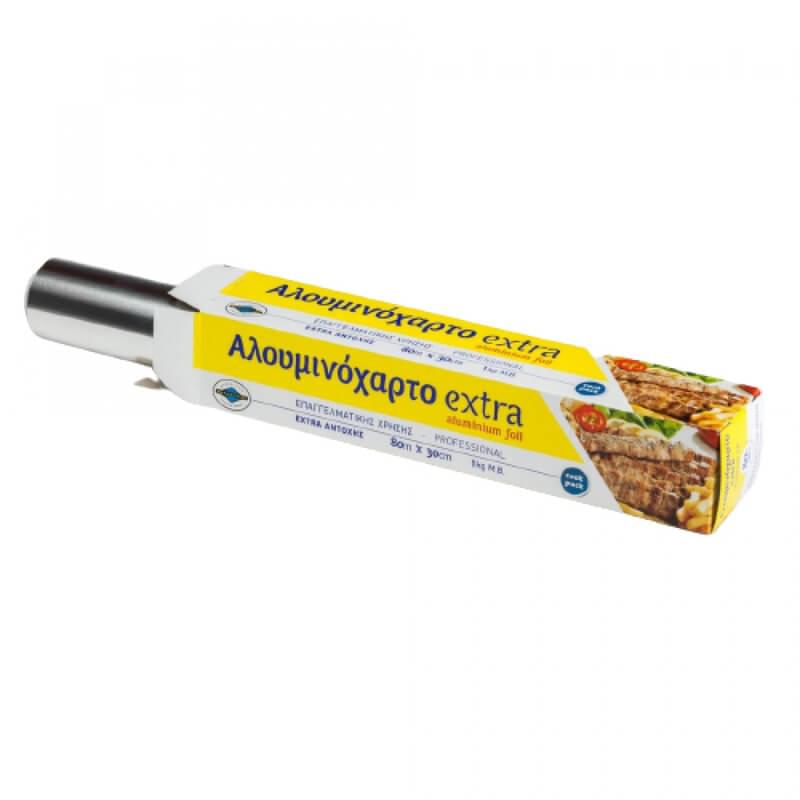 Αλουμινόχαρτο Επαγγελματικής χρήσης 80m x 30cm Αλουμινόχαρτο Επαγγελματικής χρήσης 80m x 30cm